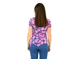 Crazy T-Shirt Aloha Woman - falling flower