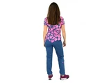 Crazy T-Shirt Aloha Woman - falling flower