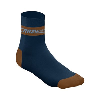 Zoknik Crazy Idea Carbon Socks - fire